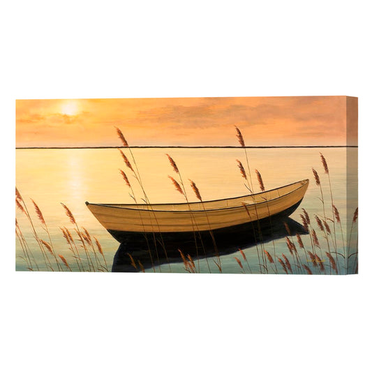 Trading Places, Fine Art Giclee Print On Gallery Wrap Canvas, 20" x 40"