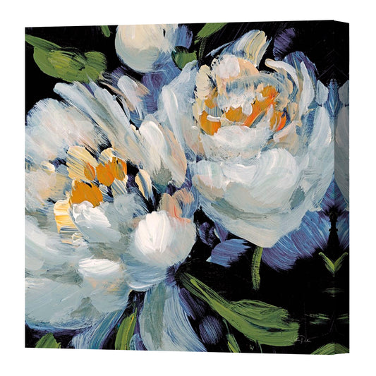 Peony Season Ii Crop, Fine Art Giclee Print On Gallery Wrap Canvas, 35" x 36"
