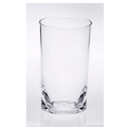 Oval Halo Tritan Hi Ball Glasses Set of 4, 15oz, Clear