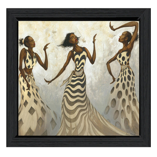 "The Dance" by Cloverfield & CO., Ready to Hang Framed Print, Black Frame