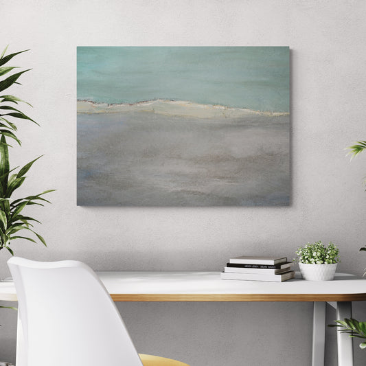 Calming Shores - Fine Art Giclee Print on Gallery Wrapped Canvas, 15" x 20"
