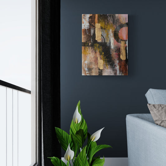 Industrial Movement - Fine Art Giclee Print on Gallery Wrapped Canvas, 24" x 18"
