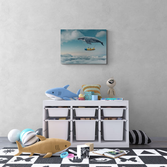 Imagination Takes Flight - Fine Art Giclee Print on Gallery Wrapped Canvas, 15" x 20"