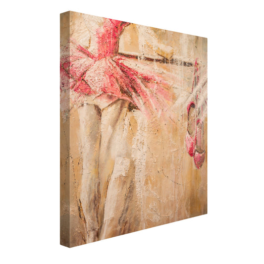 Prima Ballerina - Fine Art Giclee Print on Gallery Wrapped Canvas, 15" x 20"