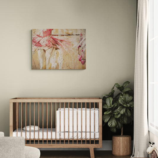 Prima Ballerina - Fine Art Giclee Print on Gallery Wrapped Canvas, 18" x 24"