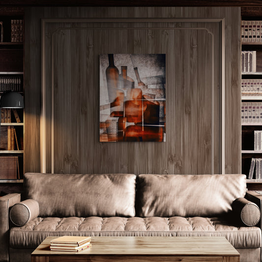 Bourbon Nights - Fine Art Giclee Print on Gallery Wrapped Canvas, 20" x 15"