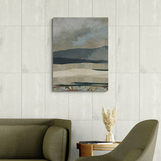 Rocky Abstract - Fine Art Giclee Print on Gallery Wrapped Canvas, 24" x 18"