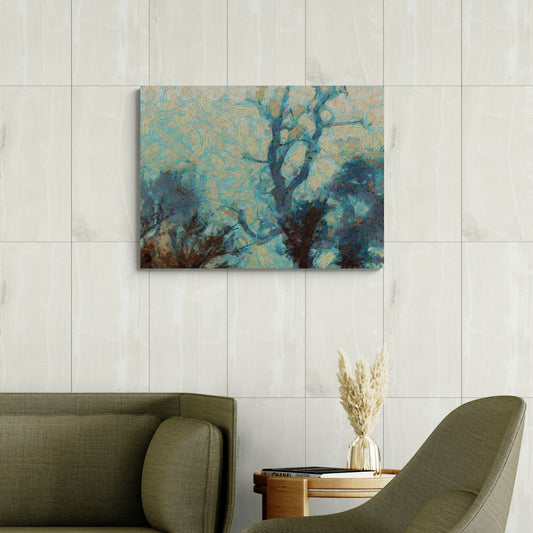 Winter Reverie - Fine Art Giclee Print on Gallery Wrapped Canvas, 18" x 24"
