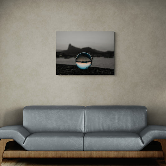 Reflections at Dusk - Fine Art Giclee Print on Gallery Wrapped Canvas, 15" x 20"