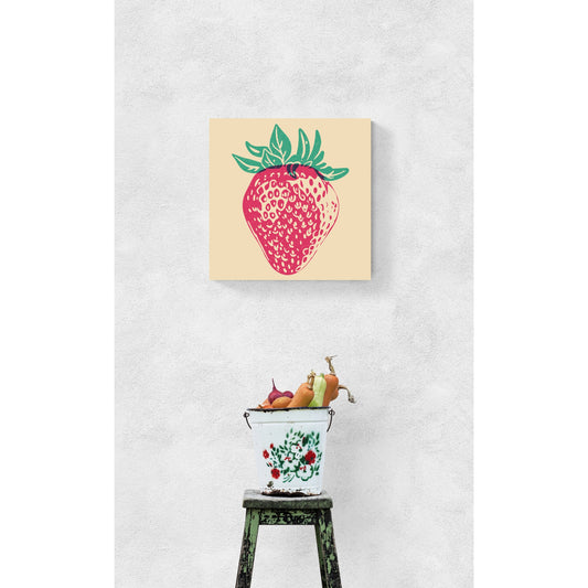 Fresh Picked - Fine Art Giclee Print on Gallery Wrapped Canvas, 16" x 16"