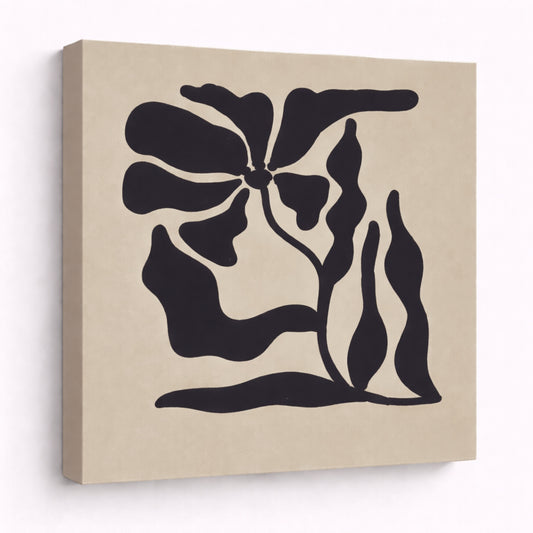 Nature in Shadow - Fine Art Giclee Print on Gallery Wrapped Canvas, 12" x 12"