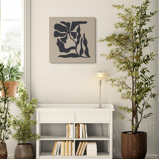 Nature in Shadow - Fine Art Giclee Print on Gallery Wrapped Canvas, 24" x 24"