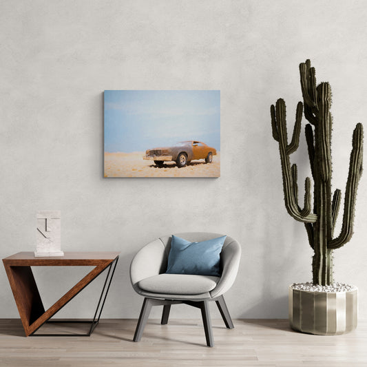 Desert Cruiser - Fine Art Giclee Print on Gallery Wrapped Canvas, 27" x 36"