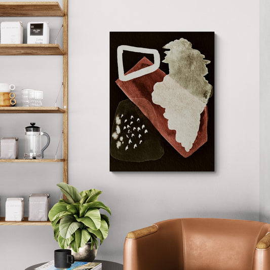 Earthern Layers - Fine Art Giclee Print on Gallery Wrapped Canvas, 36" x 27"