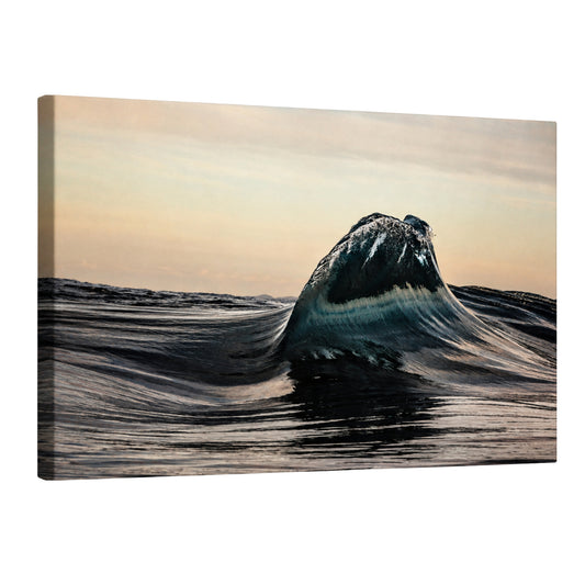Rising Wave - Fine Art Giclee Print on Gallery Wrapped Canvas, 18" x 24"