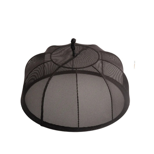 Black Mesh Food Cover with Frame
