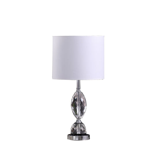 23.75" In Georgia Pear Cut-Crystal Modern Table Lamp