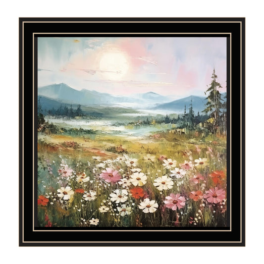 "Morning Glow" by Heidi Kuntz, Ready to Hang Framed Print, Black Frame