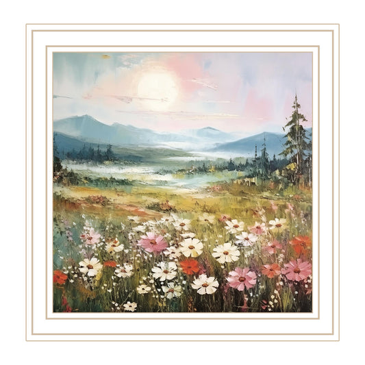 "Morning Glow" by Heidi Kuntz, Ready to Hang Framed Print, White Frame