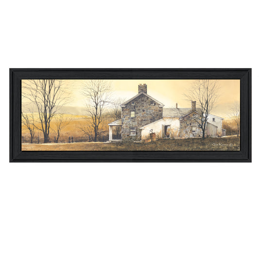 A New Day Framed Wall Art for Living Room, Home Wall Decor By John Rossini, Black Frame