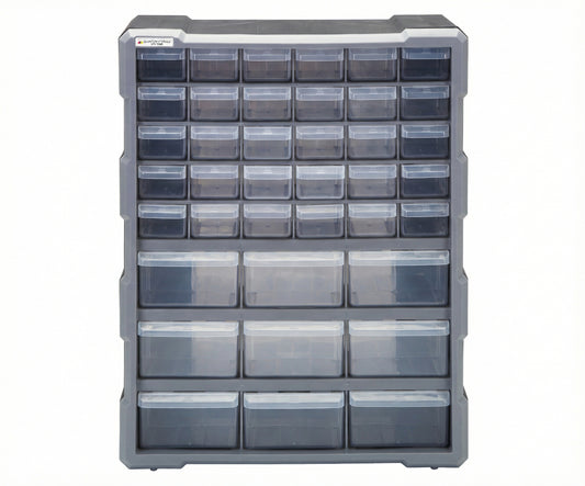 PDC-39BK 39 Drawers Cabinet Part Organizer 19 H x 15 W x 7 D