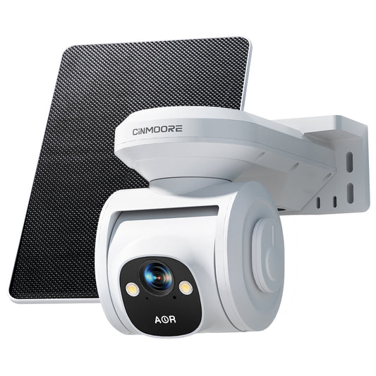 SolarGuard 4G AI PTZ Security Camera with Solar Power, Battery & Night Vision IP66