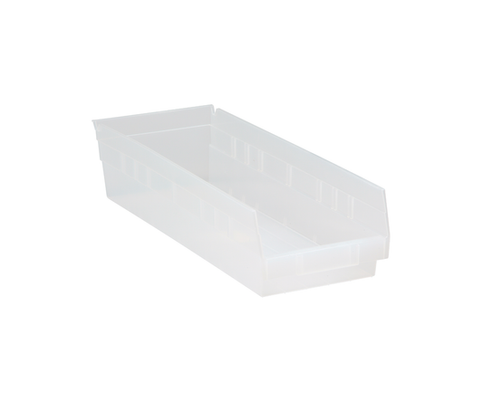 Quantum Storage Systems Economy Shelf Part Organizer Bins QSB104CLCS