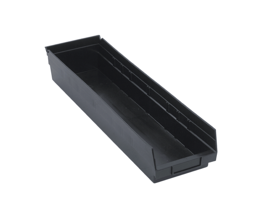 Quantum Storage Systems Economy Shelf Part Organizer Bins QSB106BKCS