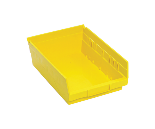 Quantum Storage Systems Economy Shelf Part Organizer Bins QSB107YLCS