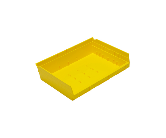 Quantum Storage Systems Economy Shelf Part Organizer Bins QSB118YLCS