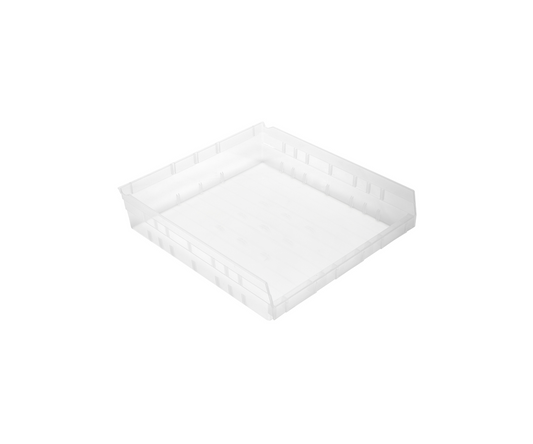 Quantum Storage Systems Economy Shelf Part Organizer Bins QSB122CLCS
