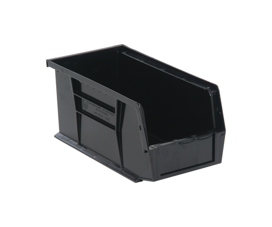 Quantum Storage Systems Ultra Stack and Hang Part Organizer Bins QUS230BKCS