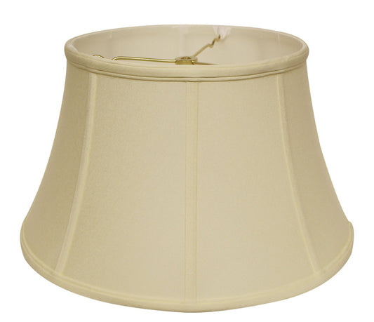 Slant Shallow Drum Softback Lampshade with Washer Fitter, Egg