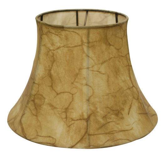 Shallow Drum Softback Lampshade, Antique Parchment, 13" x 19" x 11"