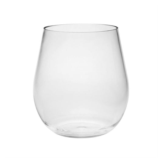 Oval Halo Tritan DOF Glasses Set of 4, 18oz, Clear